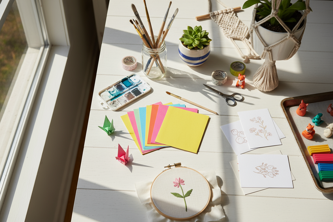 DIY Crafts for Beginners: Simple Projects That Spark Creativity