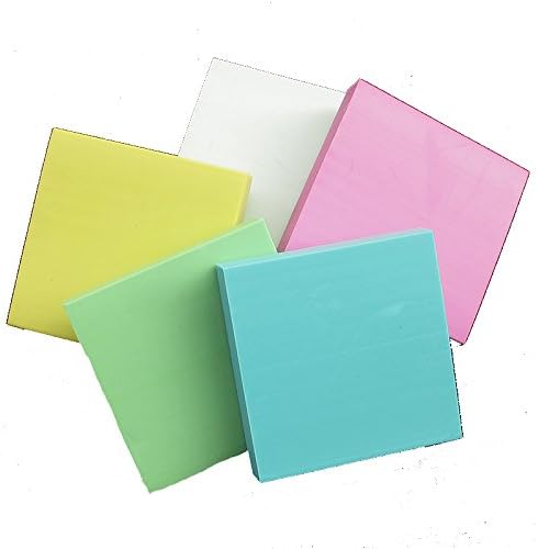 Generic 5pcs Square Rubber Stamp Carving Blocks For Stamps