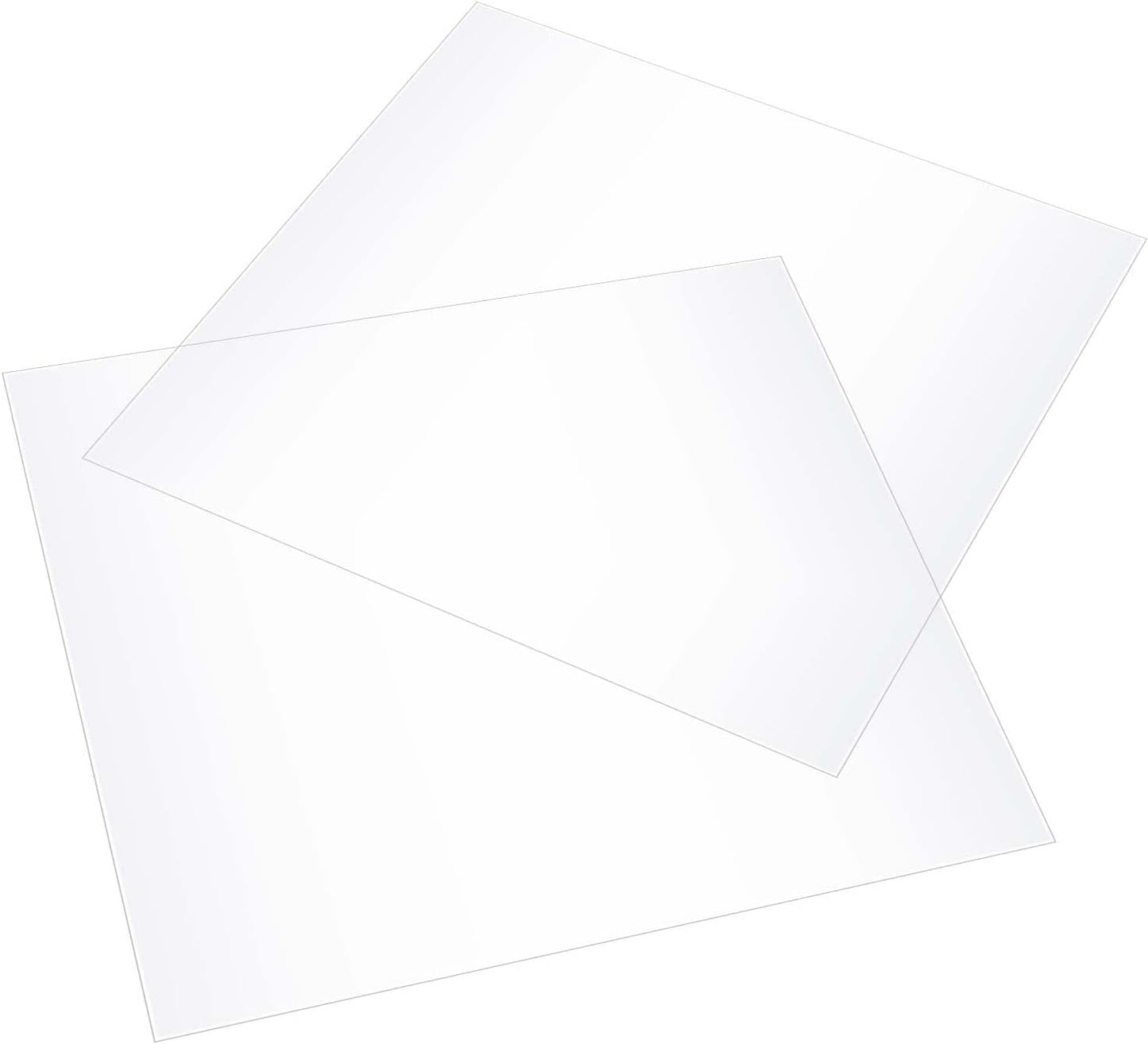 JAPCHET 50 Pcs 12 x 12 Inches PET Blank Stencil Sheets, 10 mil Acetate Sheets, Large Mylar Paper Sheets Template Material, Make Your Own Stencil for Vinyl Cutting Laser Cutting