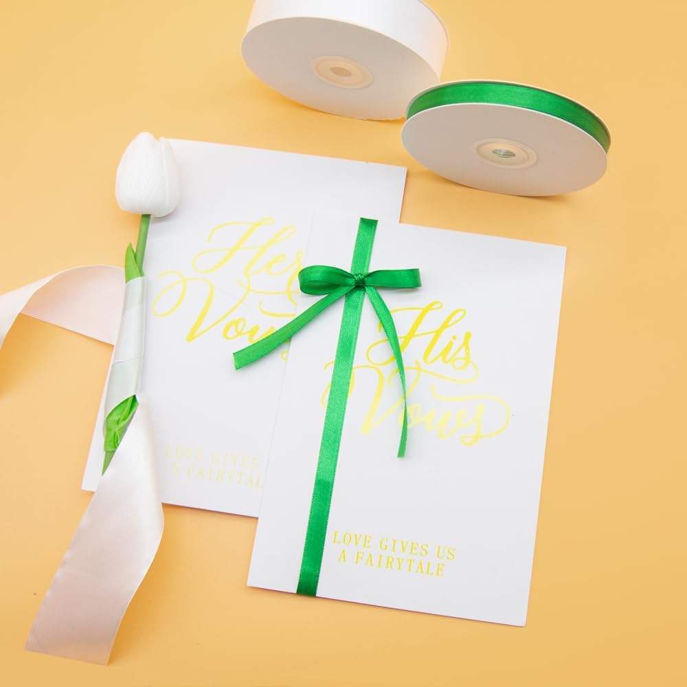 3/8" x 50 Yards Satin Ribbon - Silver Silk Ribbon with Spool - Ideal for Gift Wrapping, Floral Bouquets, Crafts, Wedding Party Decorations, Christmas and Sewing Projects