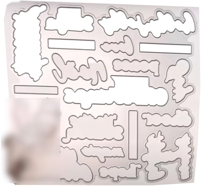 2025-2026 Stamps and Dies for Card Making, Stamps and Dies Set 2025 for Christmas and Halloween, Die Cut DIY Various Festivals Album Scrapbooking Birthdays Greeting Card (M4291)