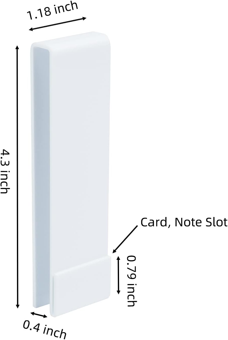 White Acrylic Erasable Screen Top Initiative Trackers 12PCS for DND, Other Tabletop RPG Game Accessories