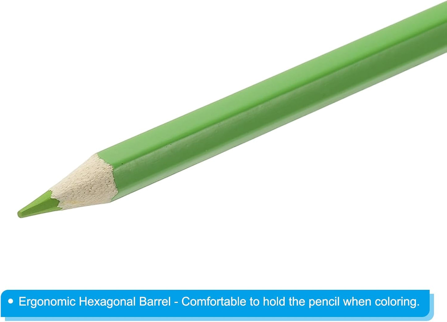 PATIKIL Watercolor Pencil, 6Pcs Water Soluble Pencils for Blending, Coloring, Sketch Drawing, Painting, Green Yellow