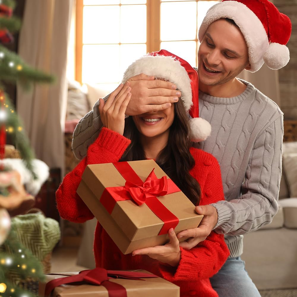 1" x 100 Yards Satin Ribbon - Royal Blue Silk Ribbon with Spool - Ideal for Gift Wrapping, Floral Bouquets, Crafts, Wedding Party Decorations, Christmas and Sewing Projects