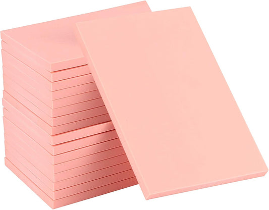 ZOENHOU 20 PCS 4 x 6 Inches Rubber Stamp Carving Blocks, Creative Soft Colorful Carving Tools for Rubber Stamps Engraving Crafts Supplies