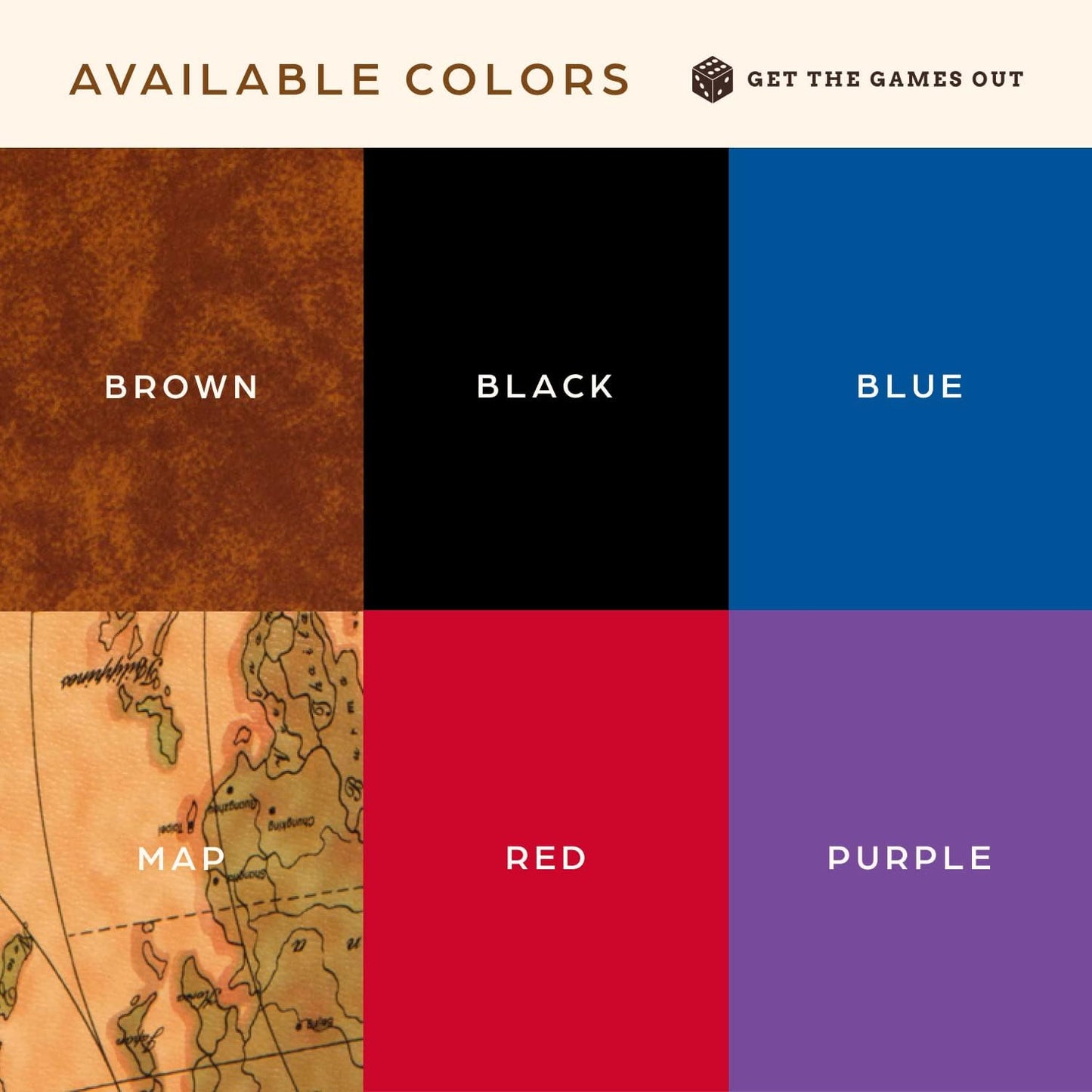 Get The Games Out Backgammon Set for Travel - Small Classic Board Game Case with Strategy Guide & 15 Game Pieces (Brown)