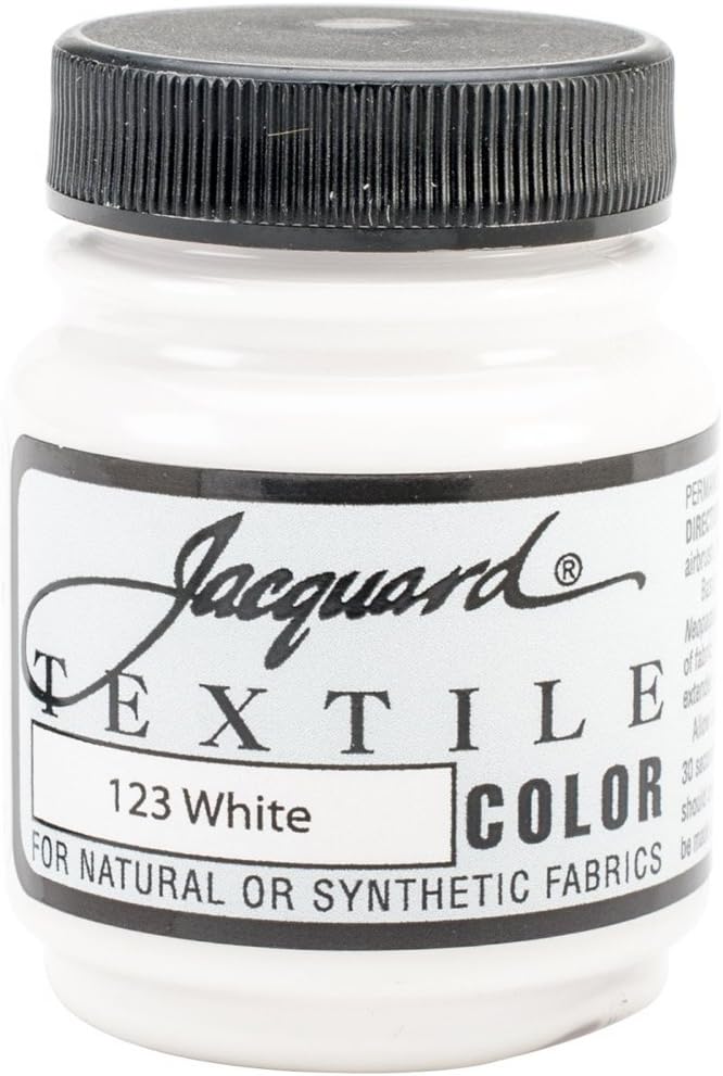 Jacquard Fabric 8oz Color White for Clothes, Furniture Upholstery, Shoes or Tote Bags – Indoor & Outdoor