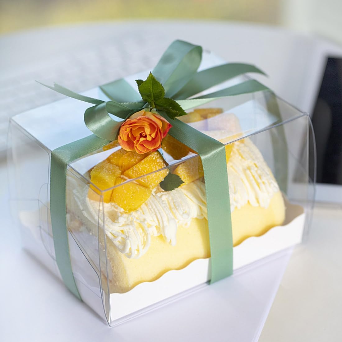 3/8" Width x 50 Yards Satin Fabric Ribbon, Green Ribbon Perfect for DIY Bows, Swags, Gift Wrapping, Craft, Flower Bouquet，Christmas and Party Decoration