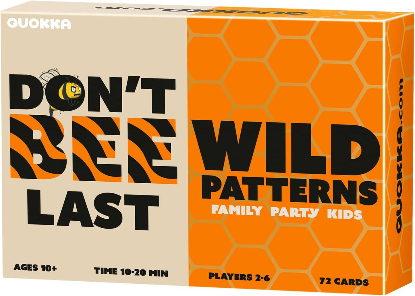 QUOKKA Family Animal Games for Kids and Adults - Guess in Seconds Fun Slap Card Game for 2-6 Players Easy to Learn - Hilarious Brain-Blending Board Games for Family Night Ages 8+