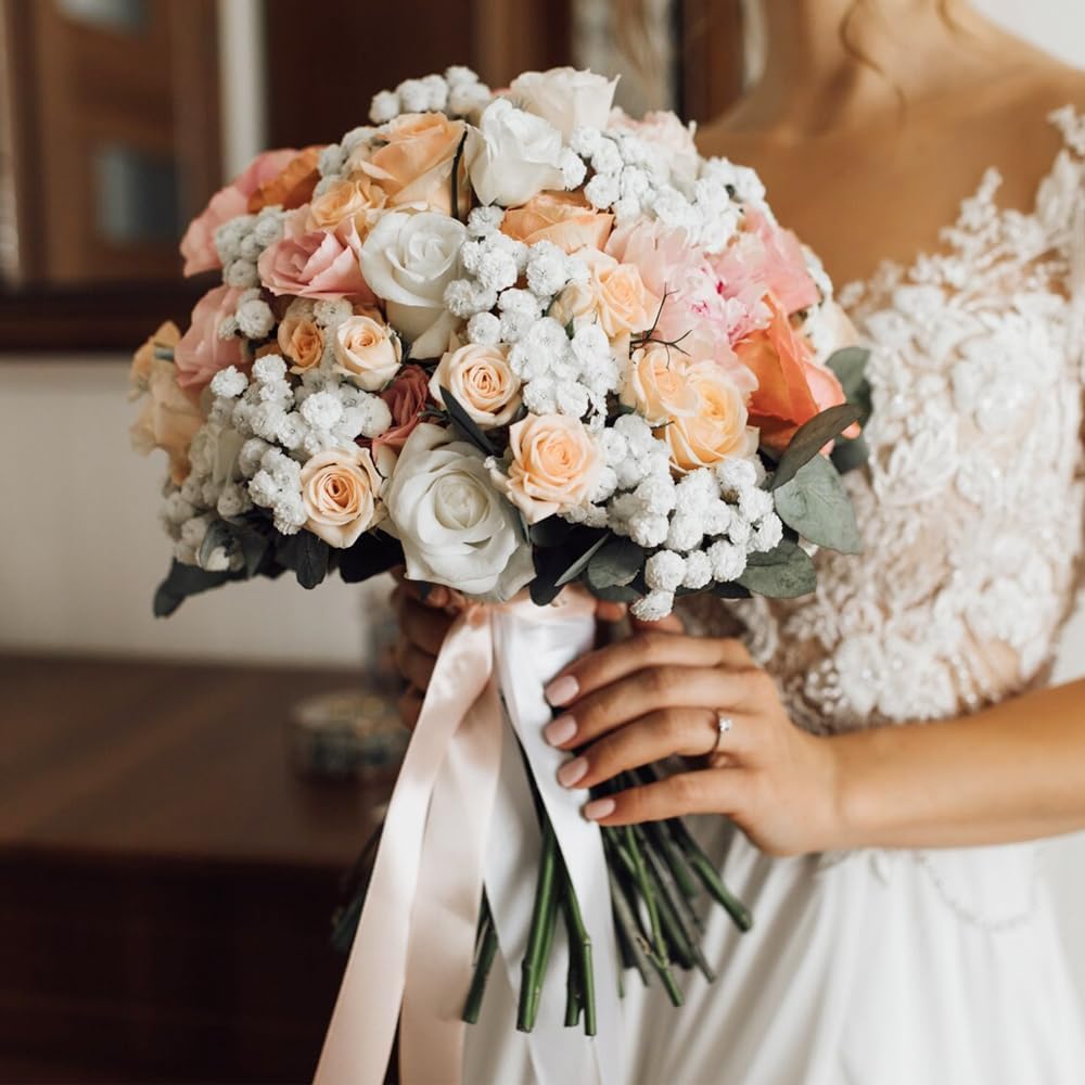 1" Width x 50 Yards Satin Fabric Ribbon, Royal Blue Ribbon Perfect for DIY Bows, Swags, Gift Wrapping, Craft, Flower Bouquet，Christmas and Party Decoration