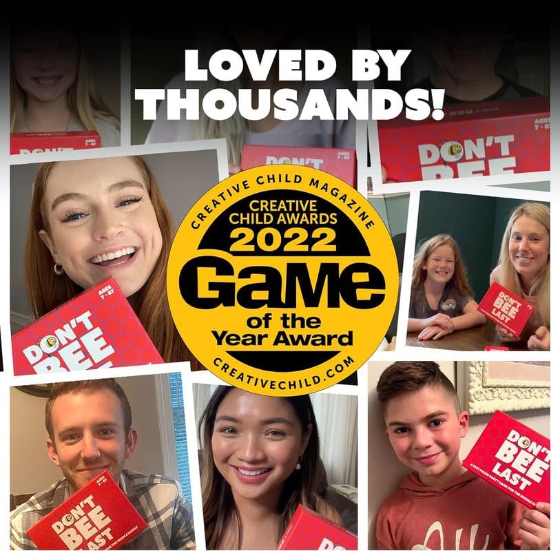 QUOKKA Family Board Games for Kids 8-12 - Party Game for Kids & Adults Game Night - Fast Paced | Easy to Learn | 2-6 Players - Card Game for Teen Boys and Girls Ages 6 7 10 Year Olds