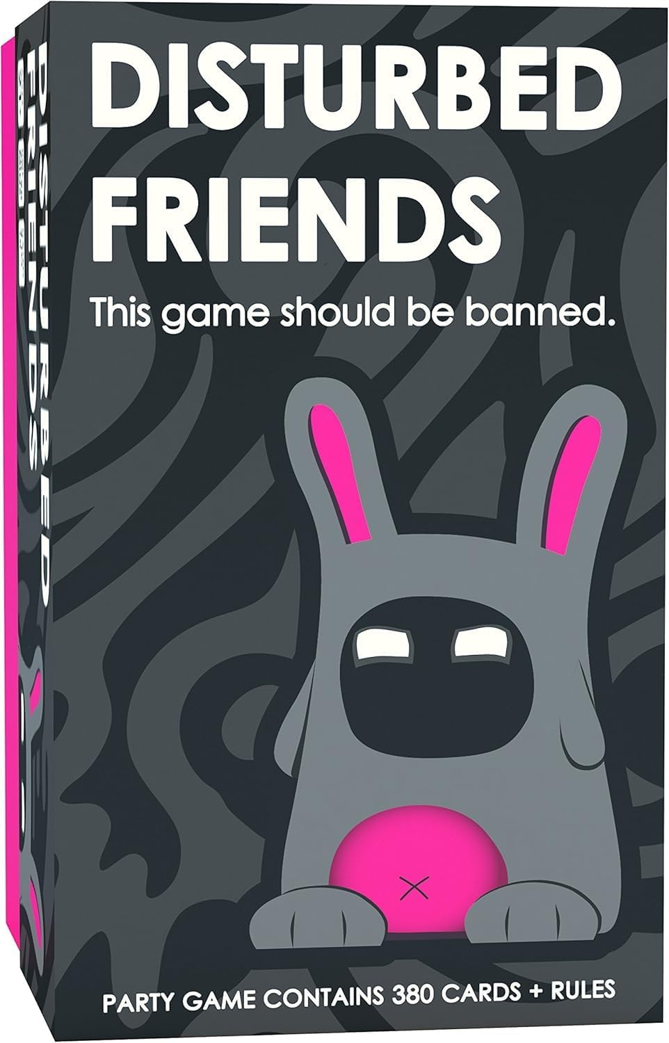Disturbed Friends Party Game - Find Out Who Your Friends are! Hilarious Card Game for Adults, Friends, Family, College Students, Fun Parties and Board Games Night with Your Group