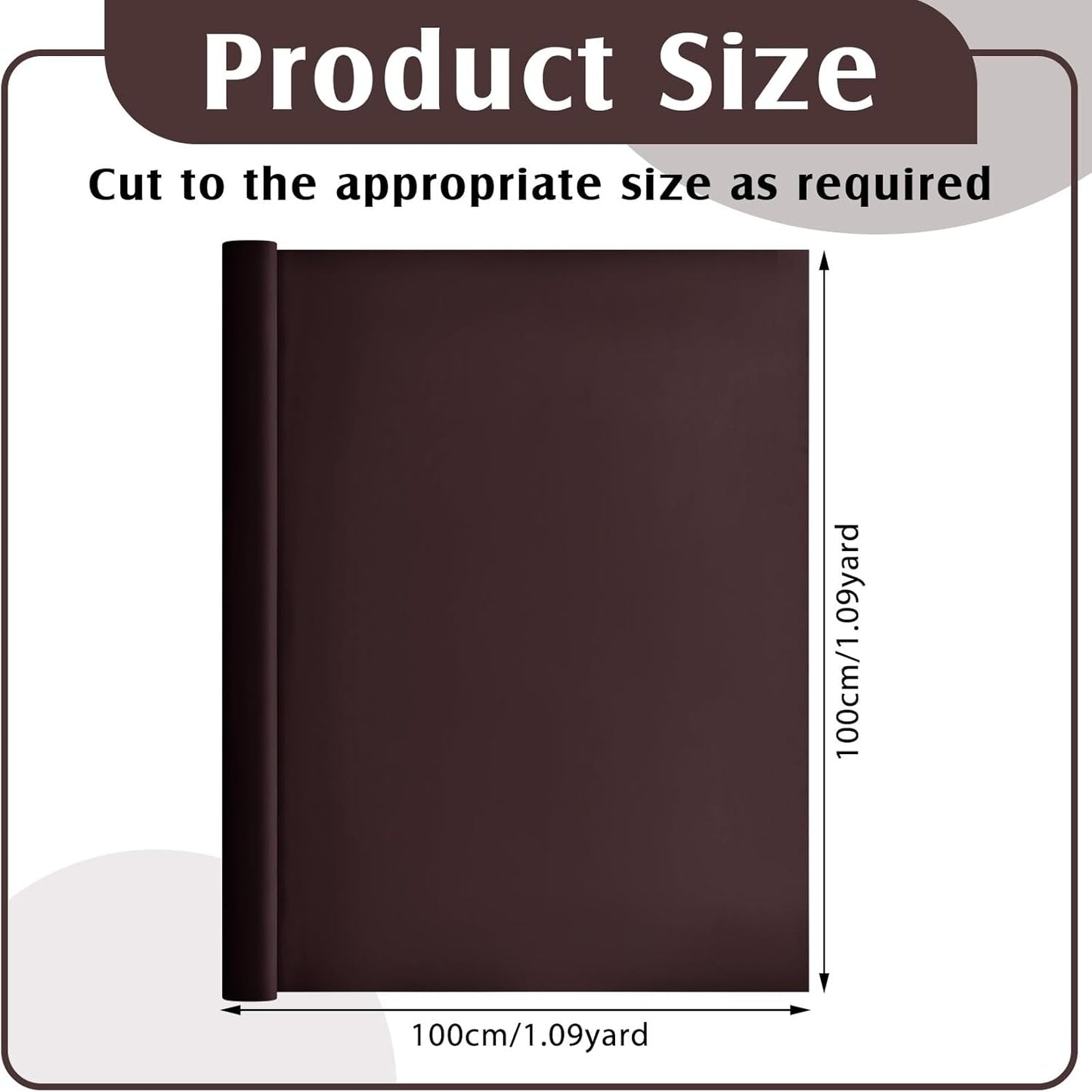 Jecery 1.1 Yard Anti Tarnish Silver Cloth by the Yard, Luxury Jewelry Silver Polishing Storage Protect Cloths for Silverware Flatware Silversmith Polishing (Brown)