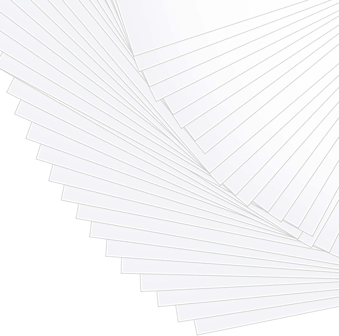 JAPCHET 50 Pcs 12 x 12 Inches PET Blank Stencil Sheets, 10 mil Acetate Sheets, Large Mylar Paper Sheets Template Material, Make Your Own Stencil for Vinyl Cutting Laser Cutting