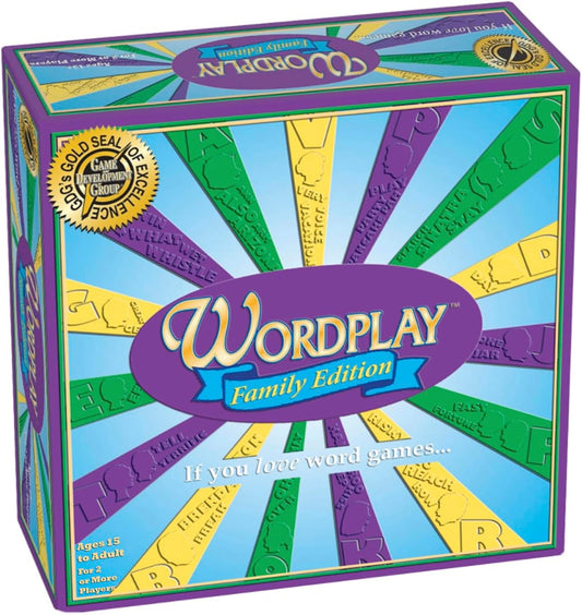 Wordplay – The Ultimate Fast-Paced Word Challenge Board Game for Family & Friends – Adult & Family Game Night Fun