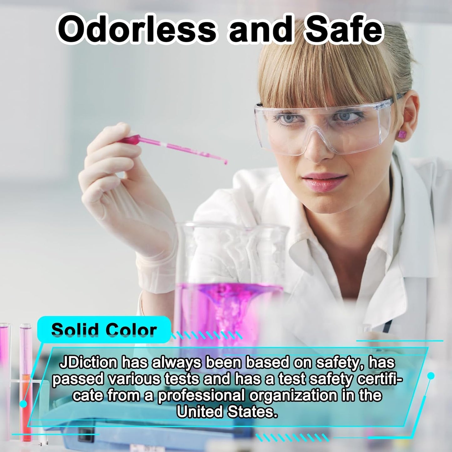 JDiction UV Resin Kit - 8 Colors, 240g Odorless Hard Rainbow Colored UV Resin for Jewelry Making, Casting and Coating, Crafts and Decoration