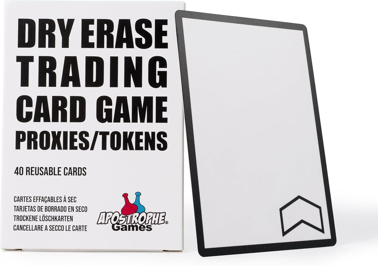 Apostrophe Games Dry Erase MTG Tokens Set of 40 Cards – Reusable Proxies/Tokens for Trading Card Games