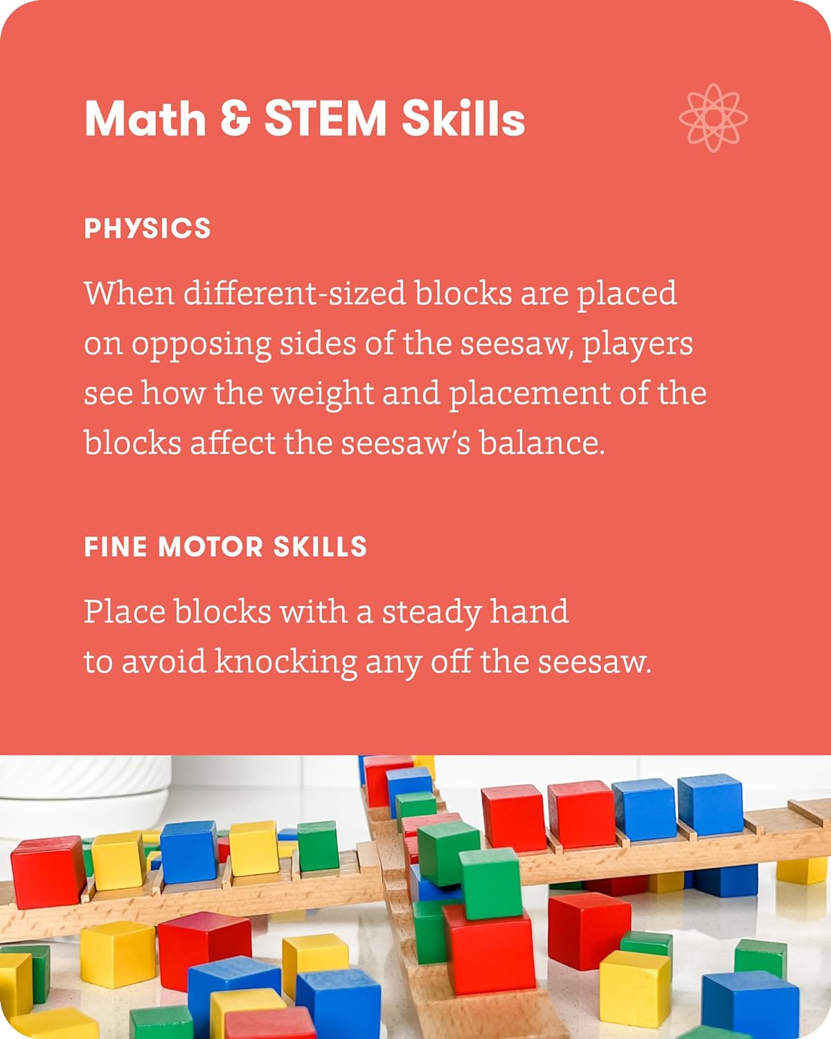 SimplyFun Kilter -The Educational Game of Levers & Motion - Irresistible Game & Hilarious Family Fun with an Introduction to Physics & Predicting Outcomes - Kids Game - 2 to 4 Players - Ages 8 & Up