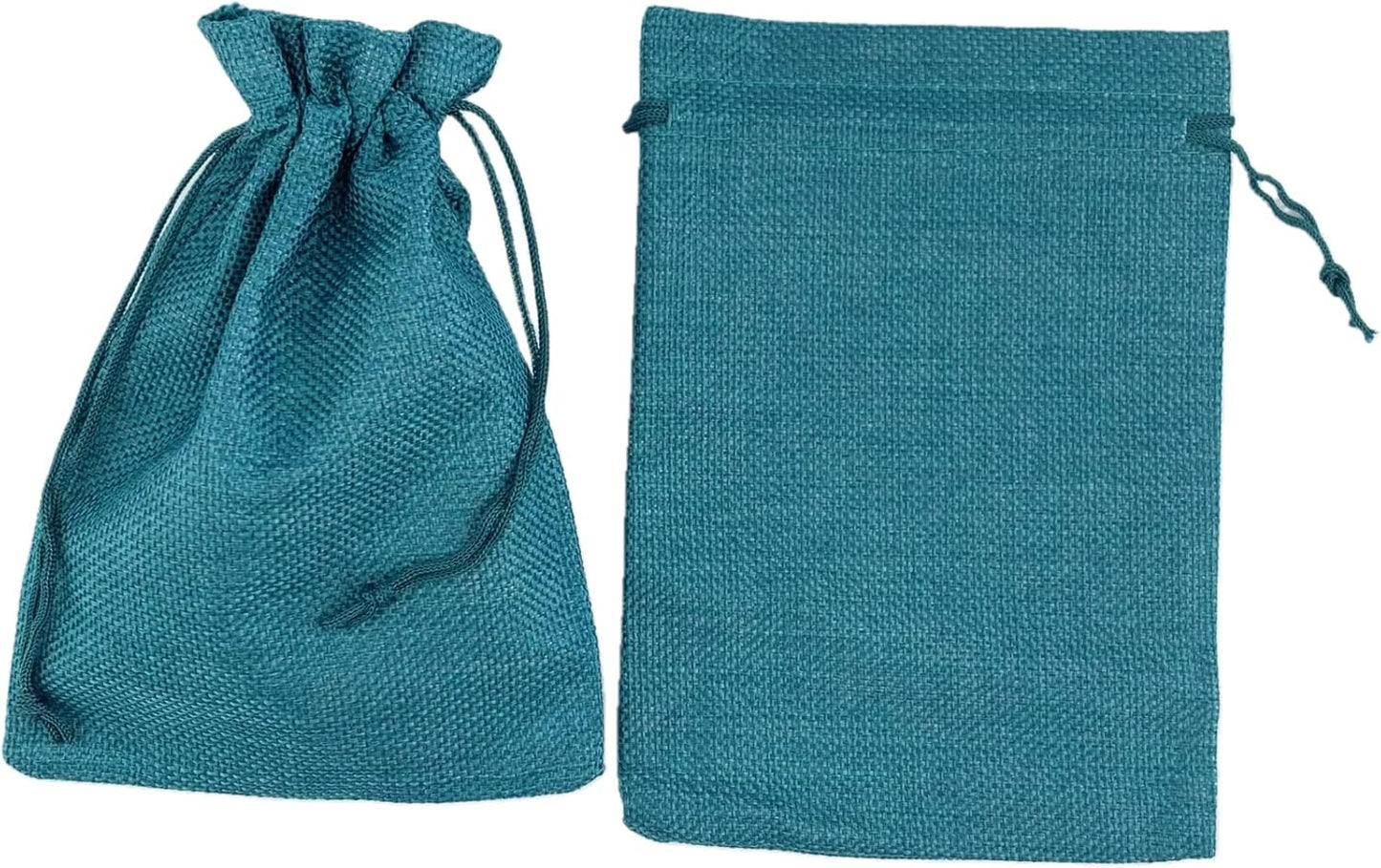 Palmhomee Pack of 25 Burlap Gift Bags with Drawstring Linen Jewelry Pouches Wedding Hessian Jute Bags for Birthday Jewelry and Treat Pouches Party Wedding Favors Gift Art and DIY Craft (5x7 Inch,