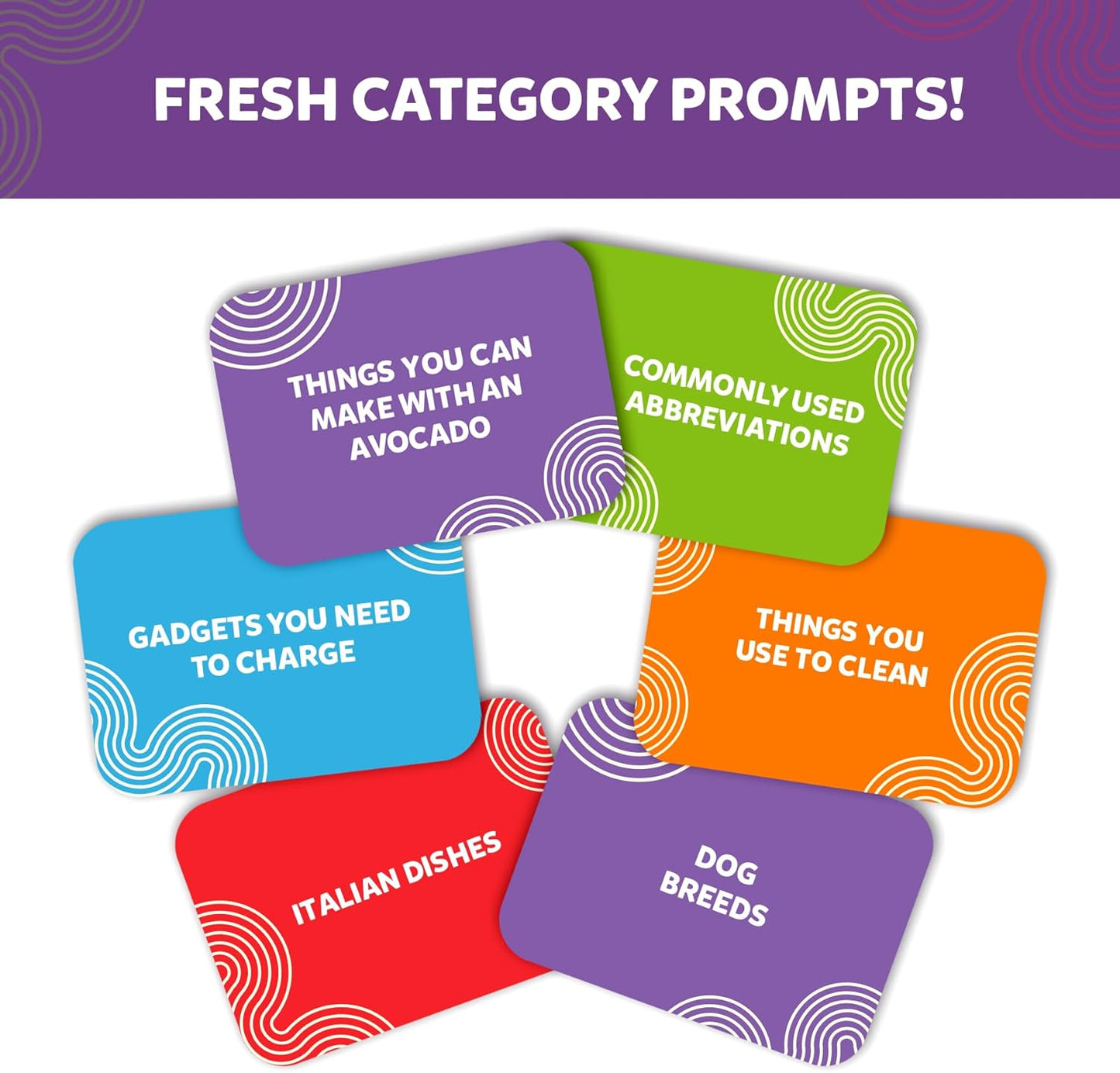 Skillmatics Board & Card Game - First to 5, Category Game with a Twist, Quick Thinking, Perfect for Parties, Christmas, Family Game Nights, Gifts for Kids, Teens, Adults, Ages 8, 9, 10 & Up