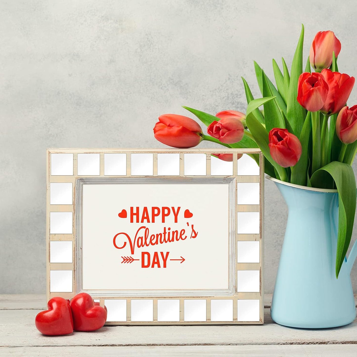 Jetec 50 Pieces Mini Size Square Mirror Adhesive Small Square Craft Mirror Tiles for Crafts and DIY Projects Supplies Home Decoration(1 x 1 Inch)