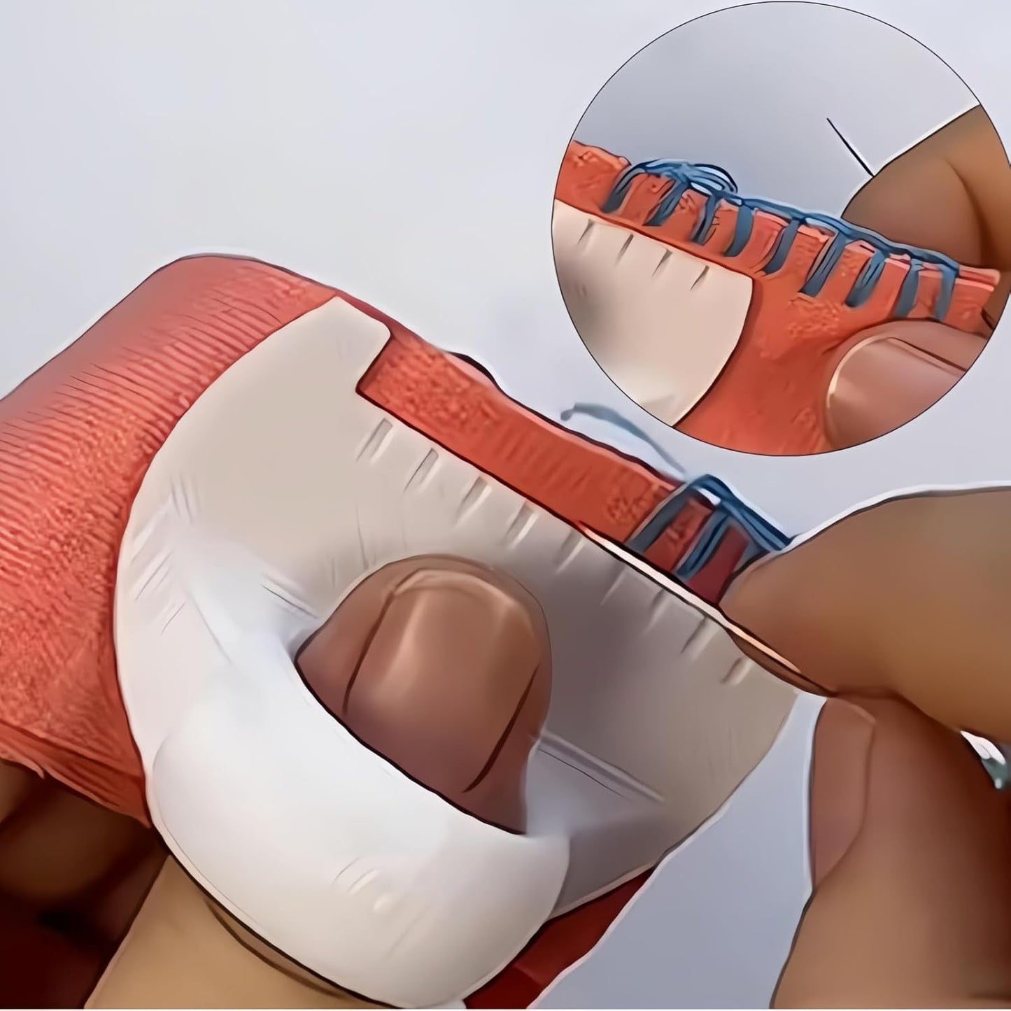 Sewing Finger Ruler for Even Stitches, Magnetic Seam Guide Sewing Kit Supplies Non-Slip Template Mini Measuring Gauge 4mm 3mm 2mm, Quilting Templates Precision Sewing DIY Handmade Sewing Tool (Gray)