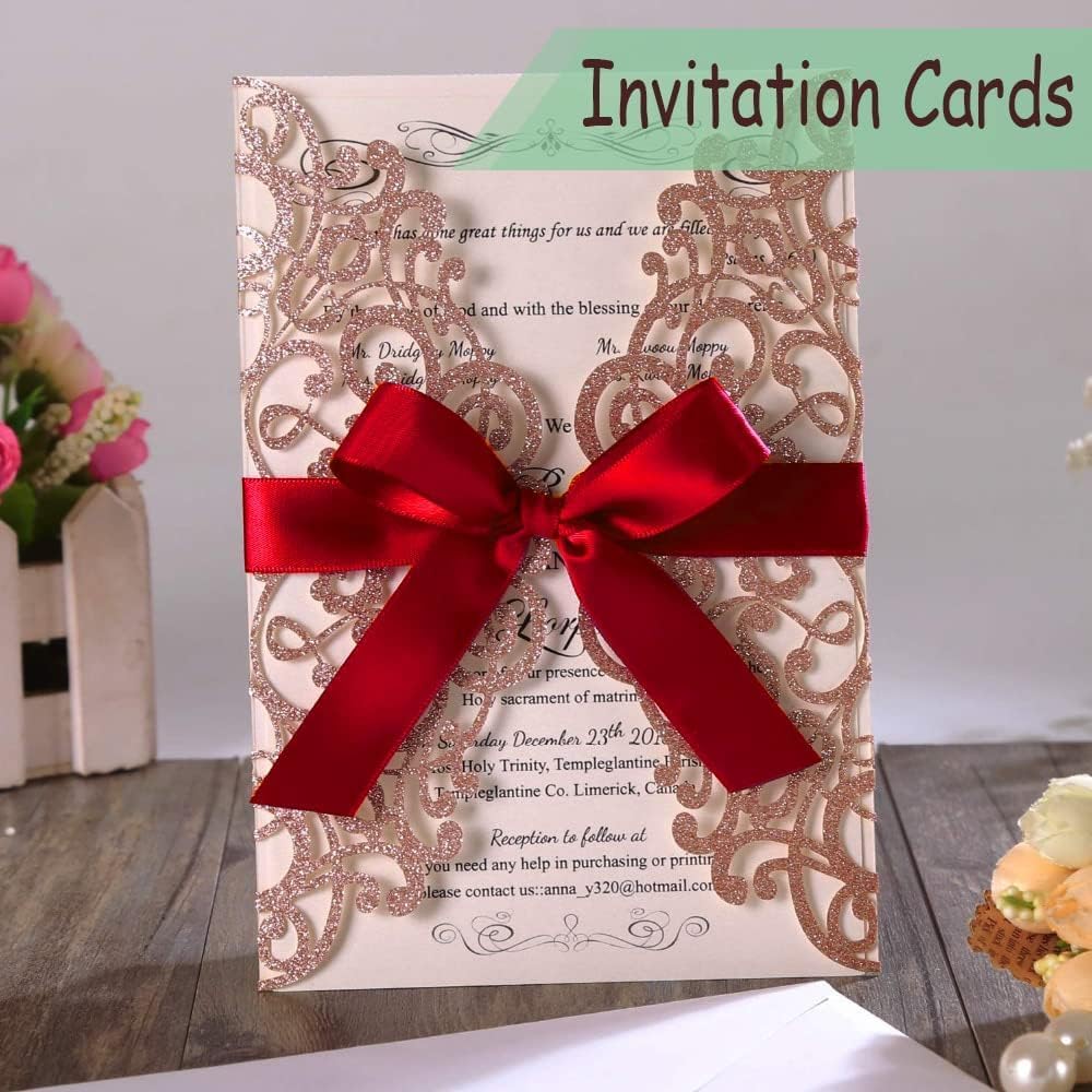 1" Width x 50 Yards Satin Fabric Ribbon, Red Ribbon Perfect for DIY Bows, Swags, Gift Wrapping, Craft, Flower Bouquet, Christmas and Party Decoration