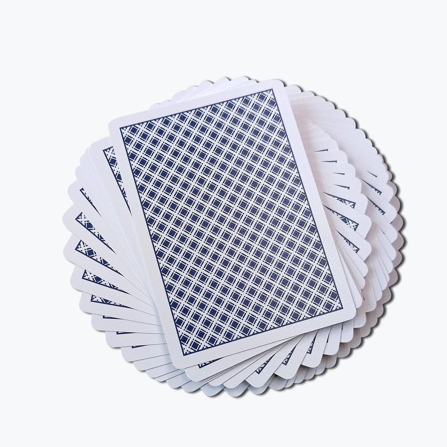 Plastic Playing Cards, Real Poker Size, Casino Quality, Jumbo Index, Waterproof & Washable, Perfect for Texas Hold’em Poker, 1 Blue Deck