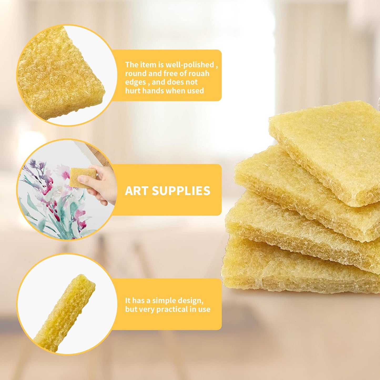 32Pcs Rubber Cement Eraser, 7x5 cm Adhesive Erasers, Glue Residue Pick up Eraser, Rubber Cleaning Erasers for Artists Removing Adhesive and Residues from Paper, Plastic