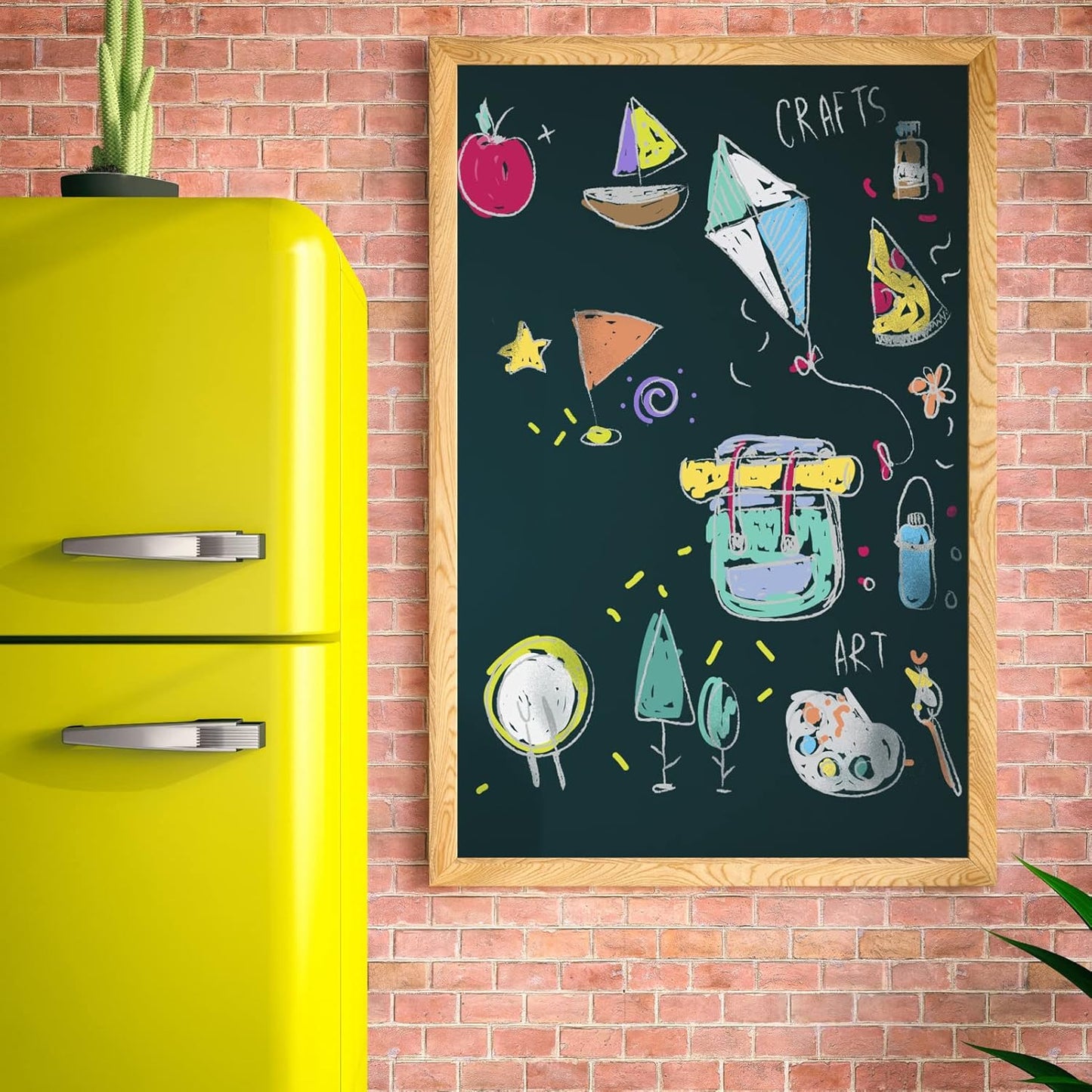 Volcanics 12 Pack Liquid Chalk Markers – 12 Bright Colors – Round Tip Wet Erase, Dust-Free, Non-Toxic, Kid-Safe Chalk Pens for Chalkboards, Glass, Windows, LED Signs