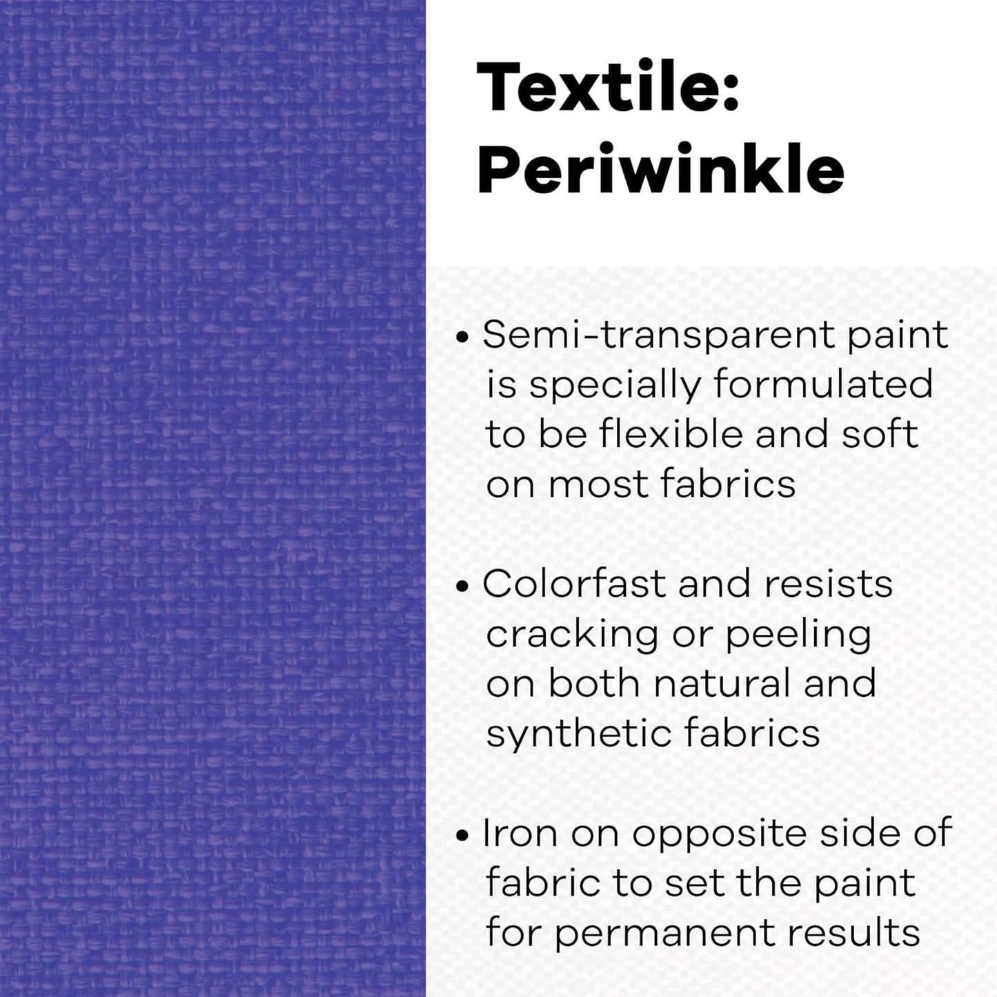 Jacquard Periwinkle Textile Color Paint