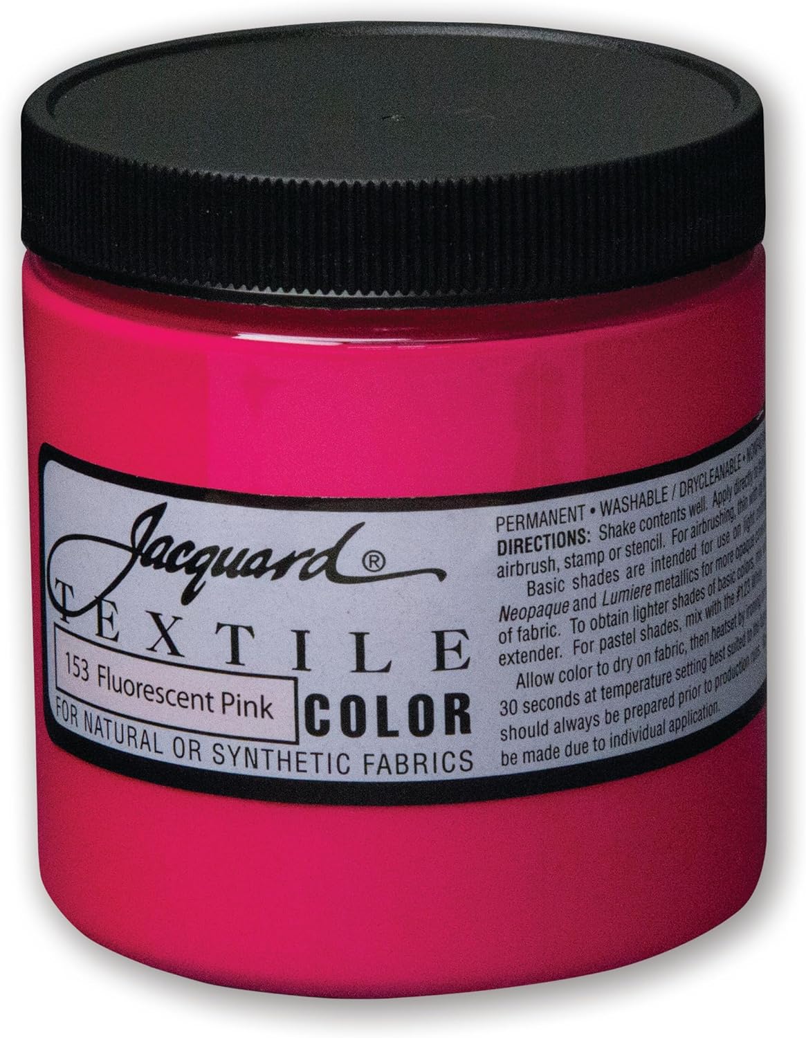 Jacquard Products Textile Color Paint FL, Fluorescent Pink, One Size