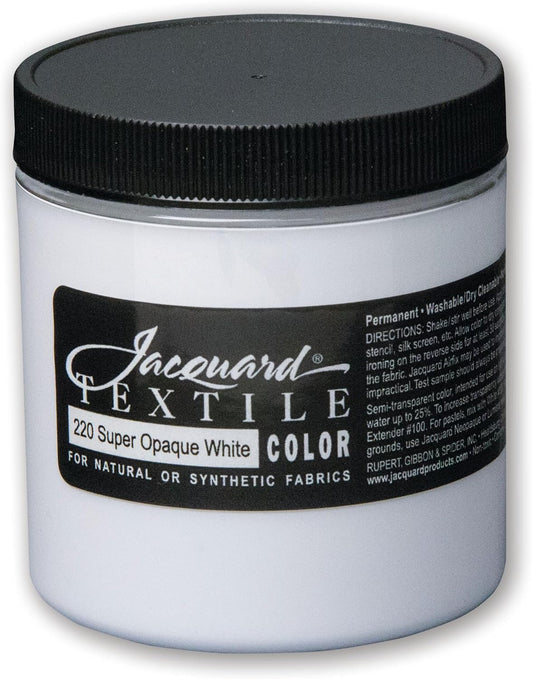 Jacquard Textile Super Opaque White 8oz-