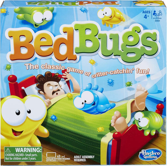 Bed Bugs Board Game | The Classic Game of Critter-Catchin’ Fun | Kids and Preschool Games | Ages 4 and Up | 2 to 3 Players | Family Games | Kids Gifts (Amazon Exclusive)