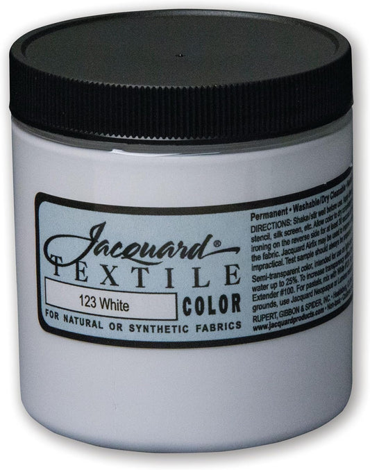 Jacquard Fabric 8oz Color White for Clothes, Furniture Upholstery, Shoes or Tote Bags – Indoor & Outdoor